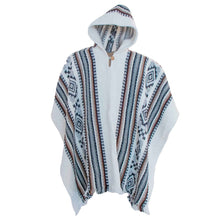 Load image into Gallery viewer, white wool poncho
