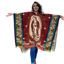 Load image into Gallery viewer, Lady of Guadalupe Alpaca Poncho
