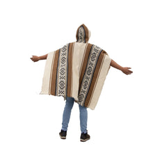 Load image into Gallery viewer, wool poncho made in Otavalo Ecuador 
