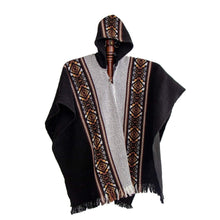 Load image into Gallery viewer, 100% Wool Classic Poncho - Paramo Roots

