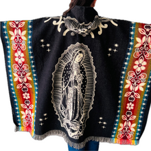 Load image into Gallery viewer, The Lady of Guadalupe Alpaca Poncho
