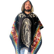 Load image into Gallery viewer, The Lady of Guadalupe Alpaca Poncho

