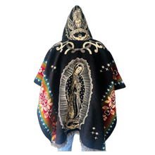 Load image into Gallery viewer, The Lady of Guadalupe Alpaca Poncho
