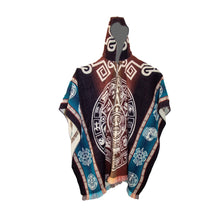 Load image into Gallery viewer, The Aztec Calendar Poncho
